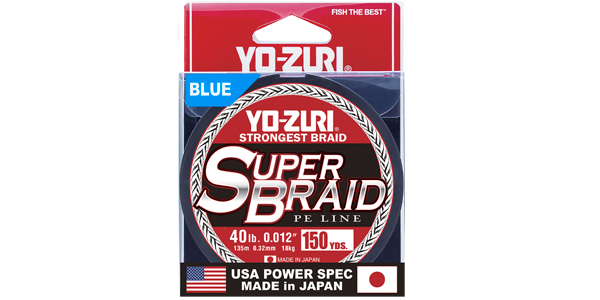 YO-ZURI SUPERBRAID BLUE